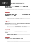 Midterm Exam Solution