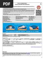 Irctcs E-Ticketing Service Electronic Reservation Slip (Personal User)