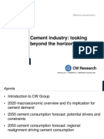 Cement and Clinker Price Markers: Med Basin, Persian Gulf-Arabian Sea and East Africa