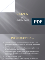 Kaizen: BY, Nikhila Dora