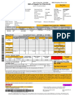 Bill of Supply For Electricity: Due Date