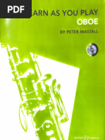 Learn As You Play Oboe, Peter Wastall - Cópia PDF