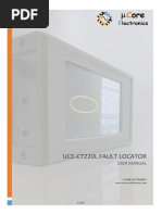 Uce-Ct220L Fault Locator: User Manual