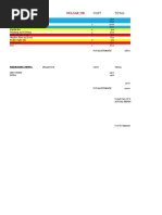 Remaining Parts Cost Total: Pulsar 220