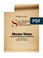 Sacred Scrolls - Master Notes - Qabeelat Nurayn