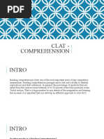 Clat - Comprehension