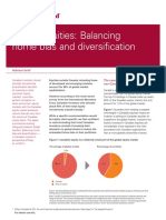 Global Equities - Balancing Home Bias and Diversification