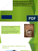 El Origen de La Familia, La Propiedad Privada y El Estado (Análisis)