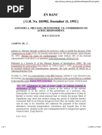 Antonio A. Mecano, Petitioner, vs. Commission On Audit, Respondent PDF