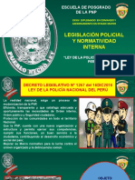 Ley de La PNP