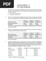 Finance Practice 4