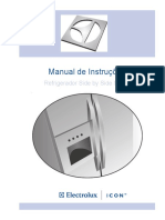 Manual Electrrolux Refrigerador Side by Side Ssi79 PDF