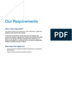 Health: Our Requirements