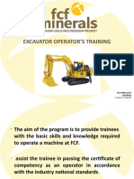 Excavator Operator'S Training: ISO 14001:2015 Certified