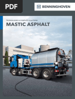 Mastic Asphalt: Technologies & Complete Solutions