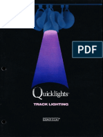 Omega Lighting Quicklights Track Lighting Catalog 8-88