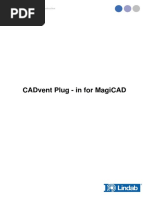 Manual Lindab CADvent Plug-In - UK PDF