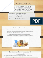 Propiedades de Los Materiales de Construcción