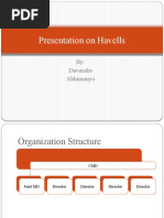 Presentation On Havells