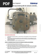 Gold Cup Centering With Hydraulic Controller