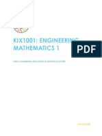 Week 7 - Eng Appl of Matrices Vectors