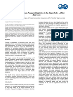 Deep Offshore Fracture Pressure Prediction in The Niger Delta - A New Approach