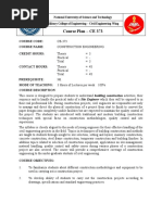 CE 373 Const Engg Course Plan, 26-9-19