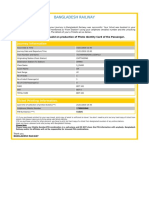 Bangladesh Railway e Ticket