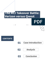 The MCI Takeover Battle