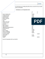 9.3 From The Following Trial Balance of G Still, Draw Up A Trading and Profit and Loss Account For The Year Ended