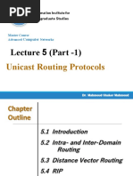 Lecture 5 (Part - 1) : Unicast Routing Protocols