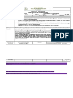 Planificacion de Unidad Didactica Primer Parcial Octavo Curso