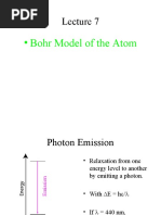 Bohr Model of The Atom