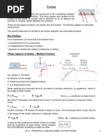 Static Friction