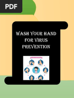 Wash Your Hand For Virus Prevention