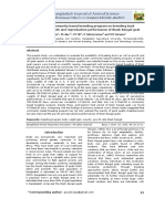 Impact of Community Based Breeding Program On Breeding Buck Availability, Growth and Reproductive Performance of Black Bengal Goat