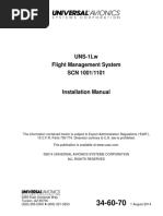 34-60-70 FMS UNS-1Lw Rev 1 SCO1001 1101 Installation Manual