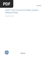 Mark Vies Functional Safety System Release Notes: December 2018