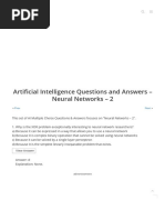 AI Multiple Choice Questions and Answers - Sanfoundry