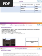 Kaizen PPT For AAC Block