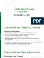 Cholestatic Liver Disease & Jaundice: Dr. David Minter, D.O