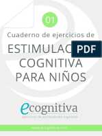 Estimulacion Cognitiva Ninos PDF Ecognitiva PDF