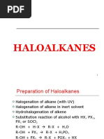 Haloalkanes