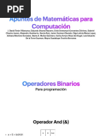 Apuntes Mate para Computación PDF