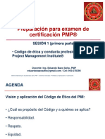 1.0 Código de Ética Del PMI y El Entorno de Proyectos. RevB PDF