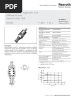 Relief, Direct Acting Poppet Type Differential Area Special Cavity, 004