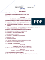 Food Safety and Standards Act PDF