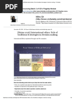 (Mains 2016) International Ethics - Role of Traditions & Strategies in Decision Making - Civilsdaily