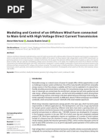 Modeling and Control of An Offshore Wind Farm Connected To Main Grid With High Voltage Direct Current Transmission (#452026) - 521245