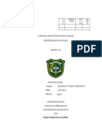 Praktikum Ke-2 Kesetimbangan Kimia Rahmad Wahid Suprapto